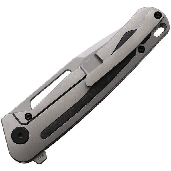 CMB Made Knives Spear Framelock Gray CPM S35VN