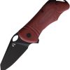 CMB Made Knives Hippo Linerlock D2 Red G10