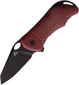 CMB Made Knives Hippo Linerlock D2 Red G10