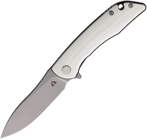CMB Made Blaze Linerlock White G10 D2