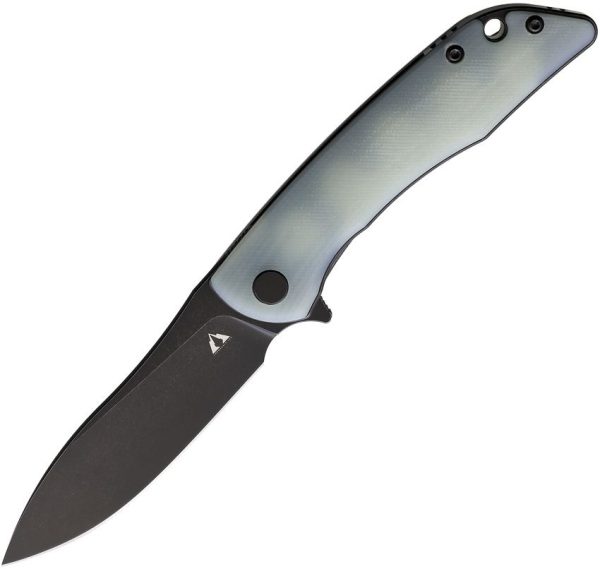 CMB Made Blaze Linerlock Jade G10 Black
