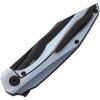 CMB Made Knives Dagon Framelock Blue Titanium