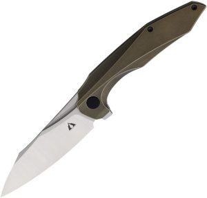 CMB Made Knives Dagon Framelock Bronze Titanium