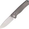 CMB Made Knives Braveman Axis Lock Gray Satin