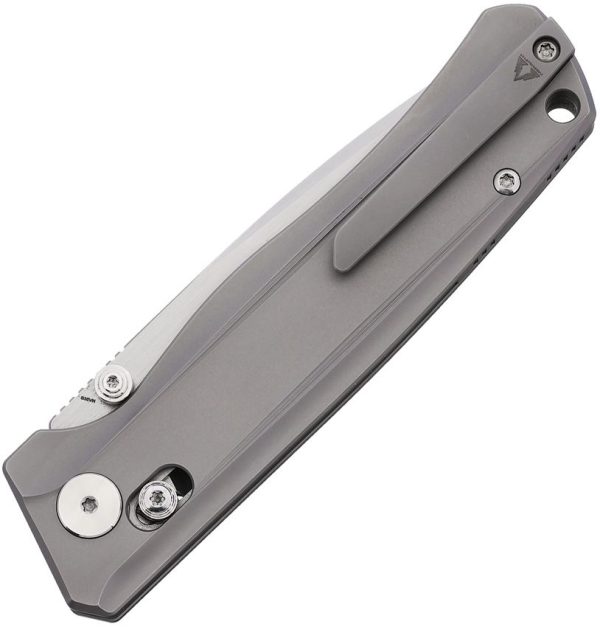 CMB Made Knives Braveman Axis Lock Gray Satin