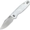 CMB Made Knives Lucky Linerlock Folding Knife 3.25" 14C28N Blade Aluminum