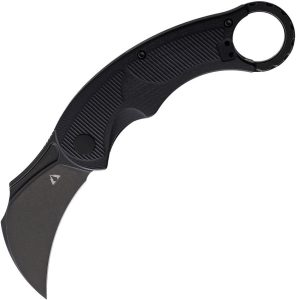 CMB Made Knives Falcon Linerlock Karambit Black G10