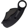 CMB Made Knives Falcon Linerlock Karambit Black G10