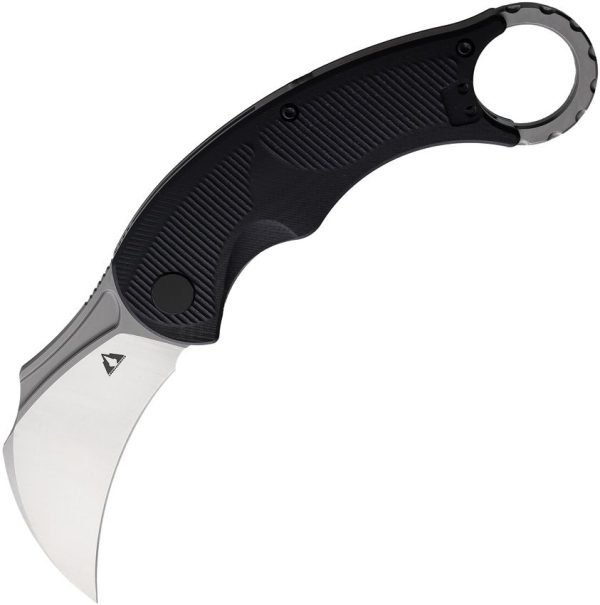 CMB Made Knives Falcon Linerlock Karambit Black G10