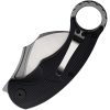 CMB Made Knives Falcon Linerlock Karambit Black G10