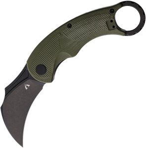 CMB Made Knives Falcon Linerlock Karambit OD Green