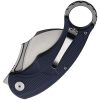 CMB Made Knives Falcon Linerlock Karambit Blue G10