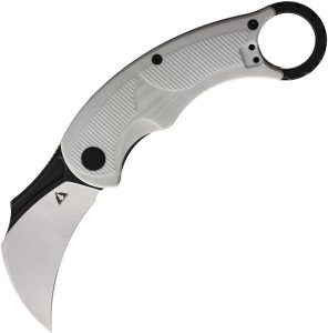 CMB Made Knives Falcon Linerlock Karambit White G10
