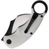 CMB Made Knives Falcon Linerlock Karambit White G10