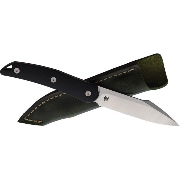 CMB Made Knives Kisame Fixed Blade Black G10