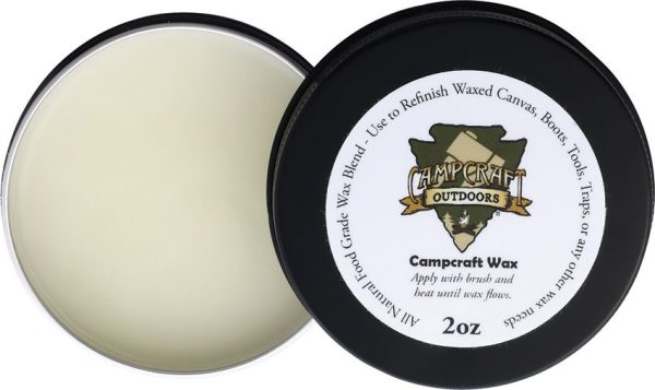 Campcraft Outdoors All-Natural Campcraft Wax - 2oz Tin