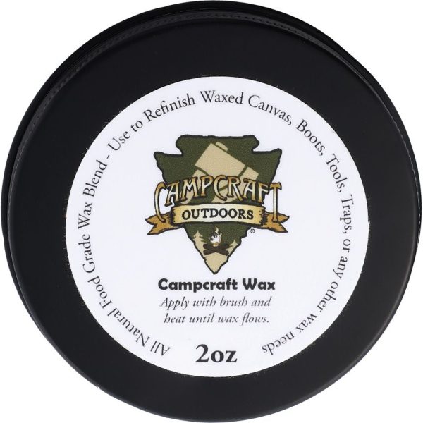Campcraft Outdoors All-Natural Campcraft Wax - 2oz Tin