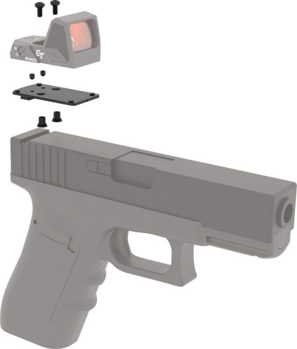 Crimson Trace RAD Dovetail Mount Kit Glock