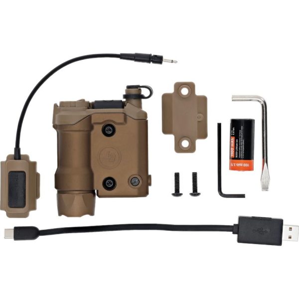 Crimson Trace Rail Master Pro Rechargeable Laser Light Tan