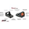 Crimson Trace CT-RAD Red Dot Sight 3 MOA Waterproof Tactical