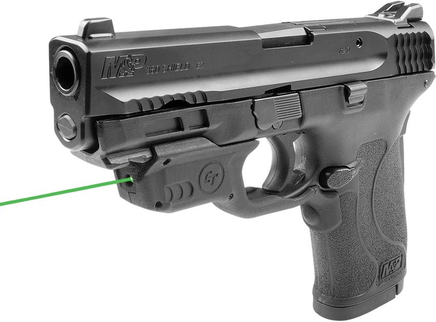 Crimson Trace LG-459G Laserguard SW MP380 Green Laser Sight