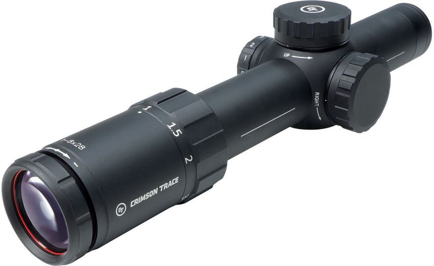 Crimson Trace 5-Series 1-8x28mm Scope SR1-MIL Reticle Black