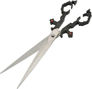 CN100554BK.jpg Rite Edge Renaissance Scissors - Black Aluminum