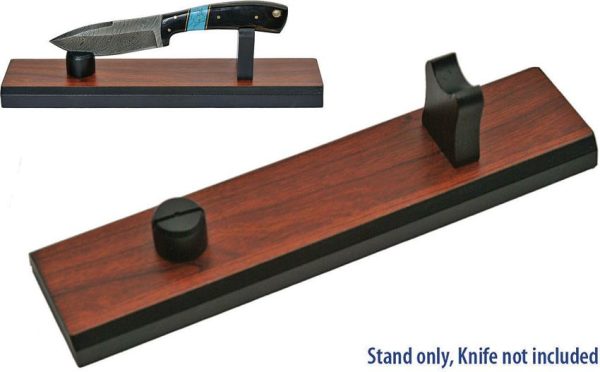 CN2025.jpg Displays Fixed Blade Knife Wall Mount - Wood