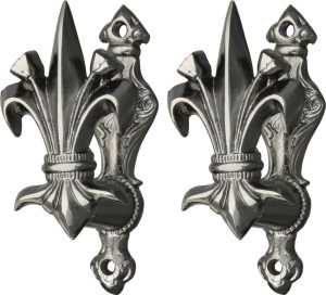 CN203308.jpg Pakistan Fleur de Lis Holder Set - 2 Mounts