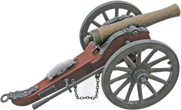 China Made Confederate Cannon Replica - Antiqued
