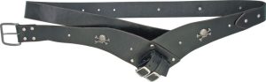 CN210588.jpg Black Leather Belt with Universal Frog Sword Dirk Holder