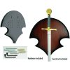 Displays Crest Universal Sword Plaque - Wood