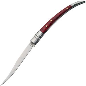 Rite Edge Spanish Fruit Knife 3.75" Satin Stainless Pakkawood Folding