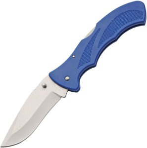 China Made Big Boy Lockback Blue - 3.5 inches Stainless