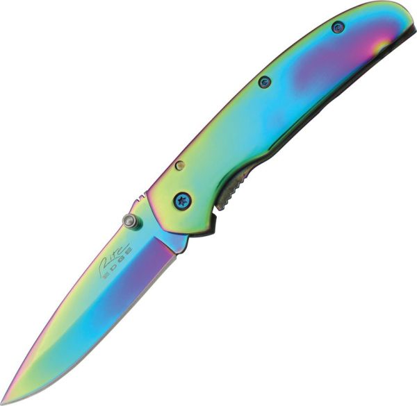 Rite Edge Rainbow IV Framelock - Satin Blade