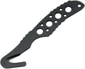 Rite Edge Belt Cutter Neck Knife - Black ABS Sheath