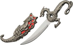 CN211155RD.jpg Rite Edge Red Dragon Dagger - Metal Alloy Handle Satin Blade