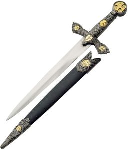 CN211207.jpg China Made Knights Of Templar Dagger - Mirror Polish Blade