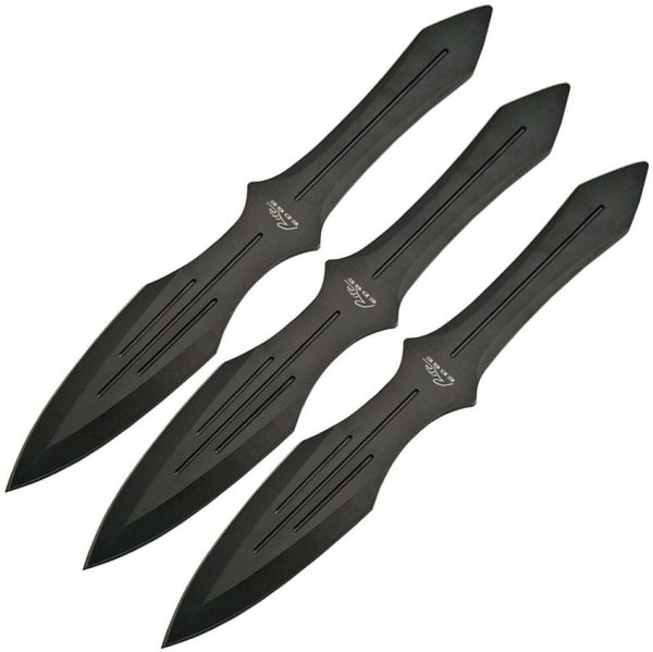 Rite Edge Three Piece Throwing Knife Set Black