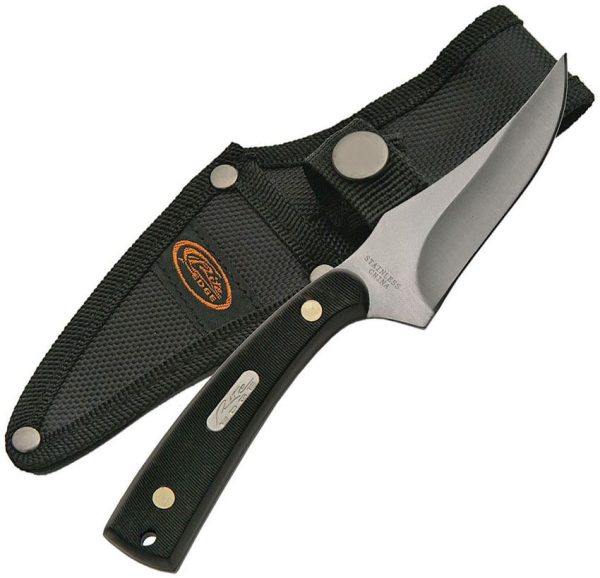 Rite Edge Fixed Blade Clip Point Black Stainless
