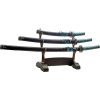 Rite Edge Antler Samurai Sword Stand - 3-Sword Display