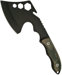 Rite Edge Hatchet Black Wood - 10.5 inches Full Tang