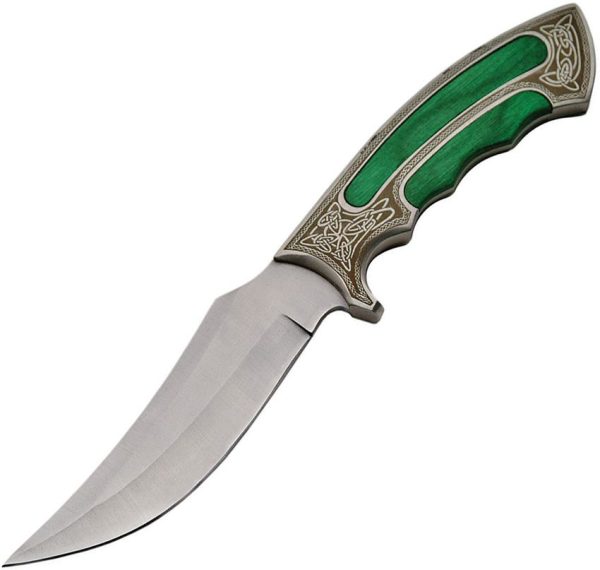 Rite Edge Silver & Green Fancy Bowie - 10 inches