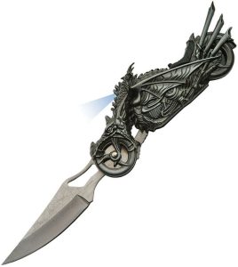 CN211409.jpg China Made Dragon Rider LED Linerlock Folding Knife