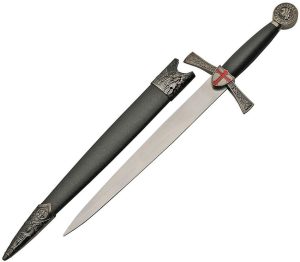 CN211438.jpg China Made Knights Templar Dagger - Fixed Blade