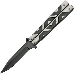 CN211453.jpg Rite Edge Linerlock A/O Black Silver Assisted Opening