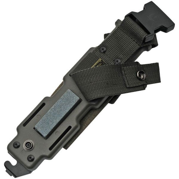 Rite Edge M9 Military Camo Fixed Blade 8" Stainless Sawback Knife