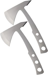 Rite Edge Hatchet Set - Stainless Axe Head Twin Pack