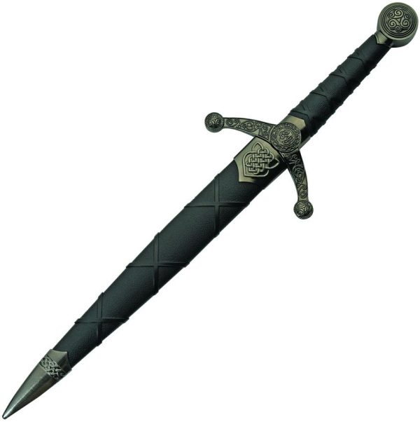 China Made Celtic Knot Dagger Silver - 440 Stainless