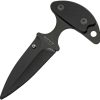 Rite Edge Tactical Neck Knife - G10 Handle Black